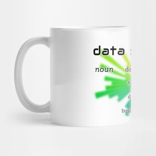 Data Scientist Dictionary Definition | Polar Chart White Mug